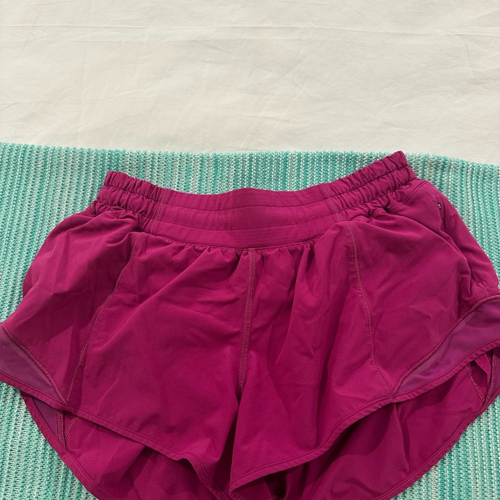 Lululemon Athletica Pink Athletic Shorts Lightweight Design